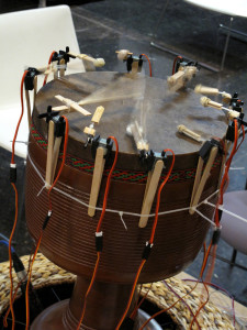 the drum